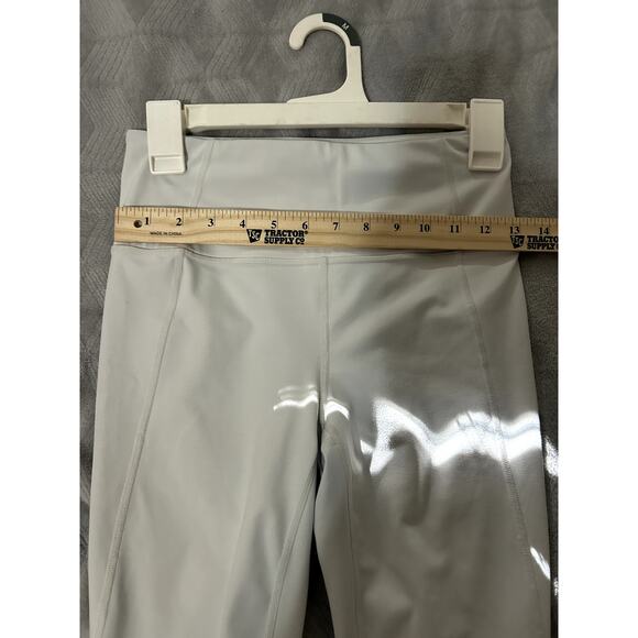 Athleta Women's 281583 Eclipse 7/8 Tight Size Small White Mesh Panels - Picture 4 of 5